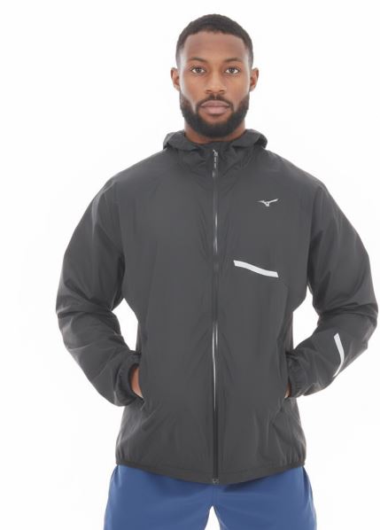 Veste Coupe-vent Imperméable Homme - Taille XL à 5XL, Polyester, à Capuche - Neuf Avec étiquettes