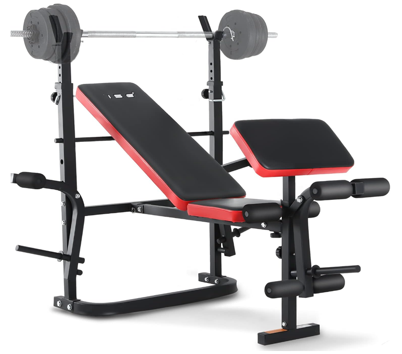 Banc de Musculation,Banc de Musculation Réglable pour Entraînement